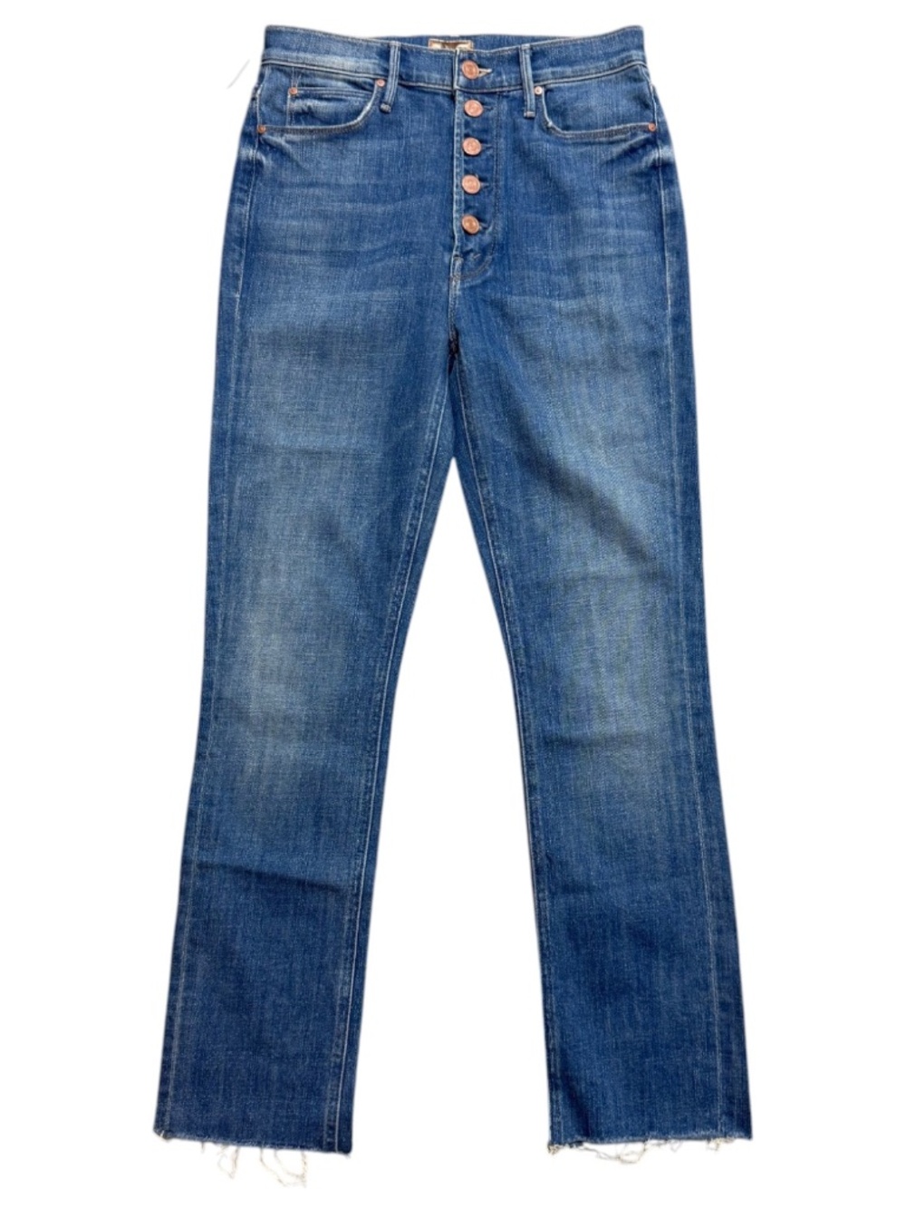 NWOT MOTHER The Pixie Dazzler Ankle Fray in Beginner's Luck Size 26